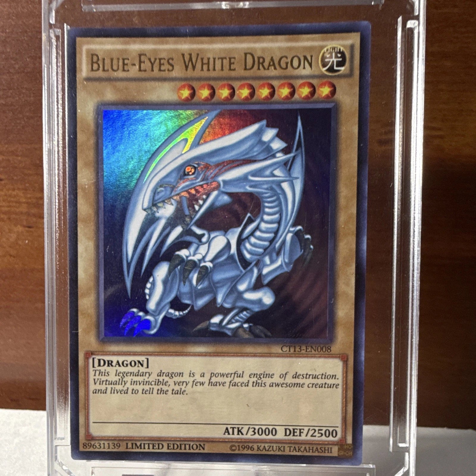 Konami Yu-Gi-Oh! TCG Blue-Eyes White Dragon Secret Rare 25th Kaiba Set Eng